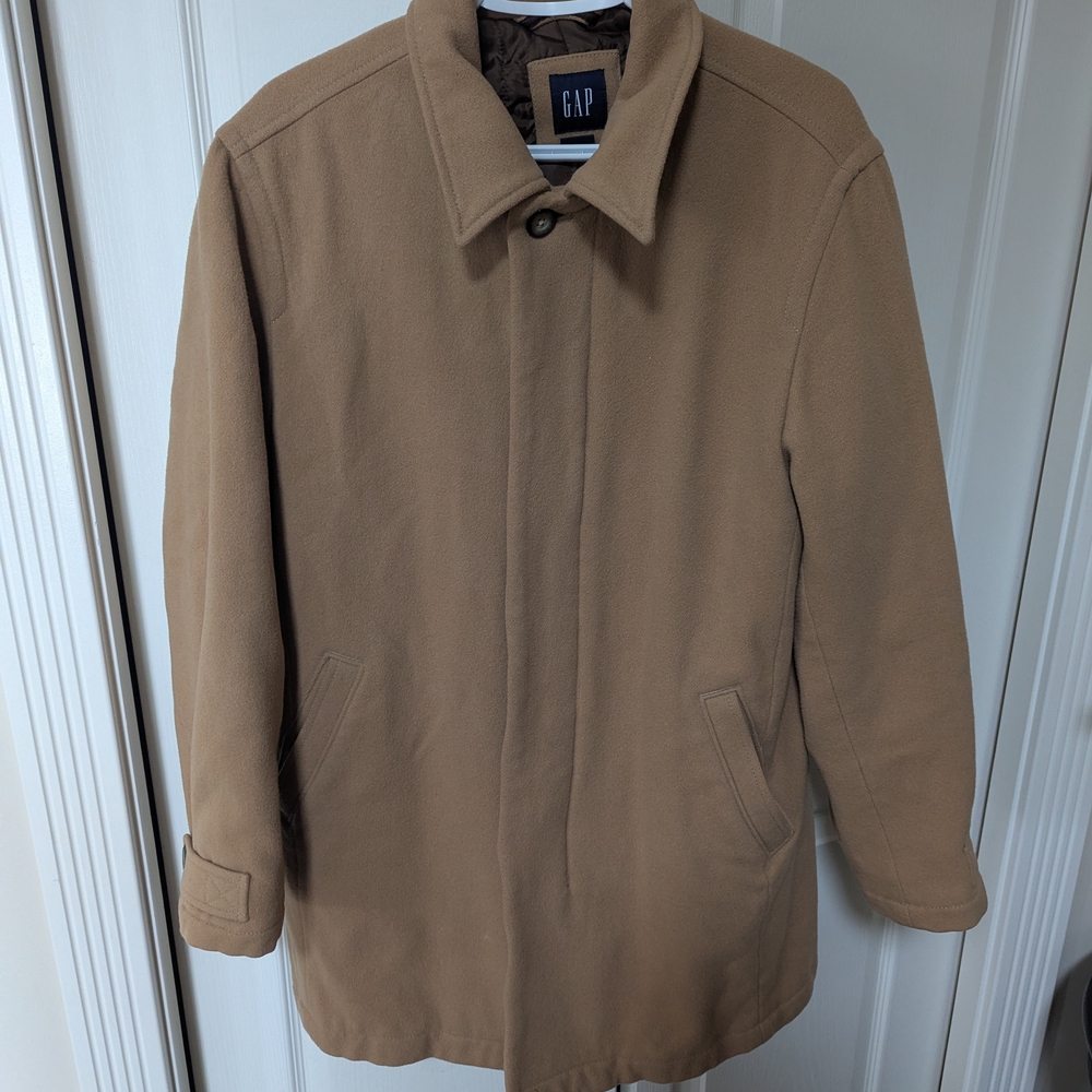 GAP Men's Brown Pea Coat